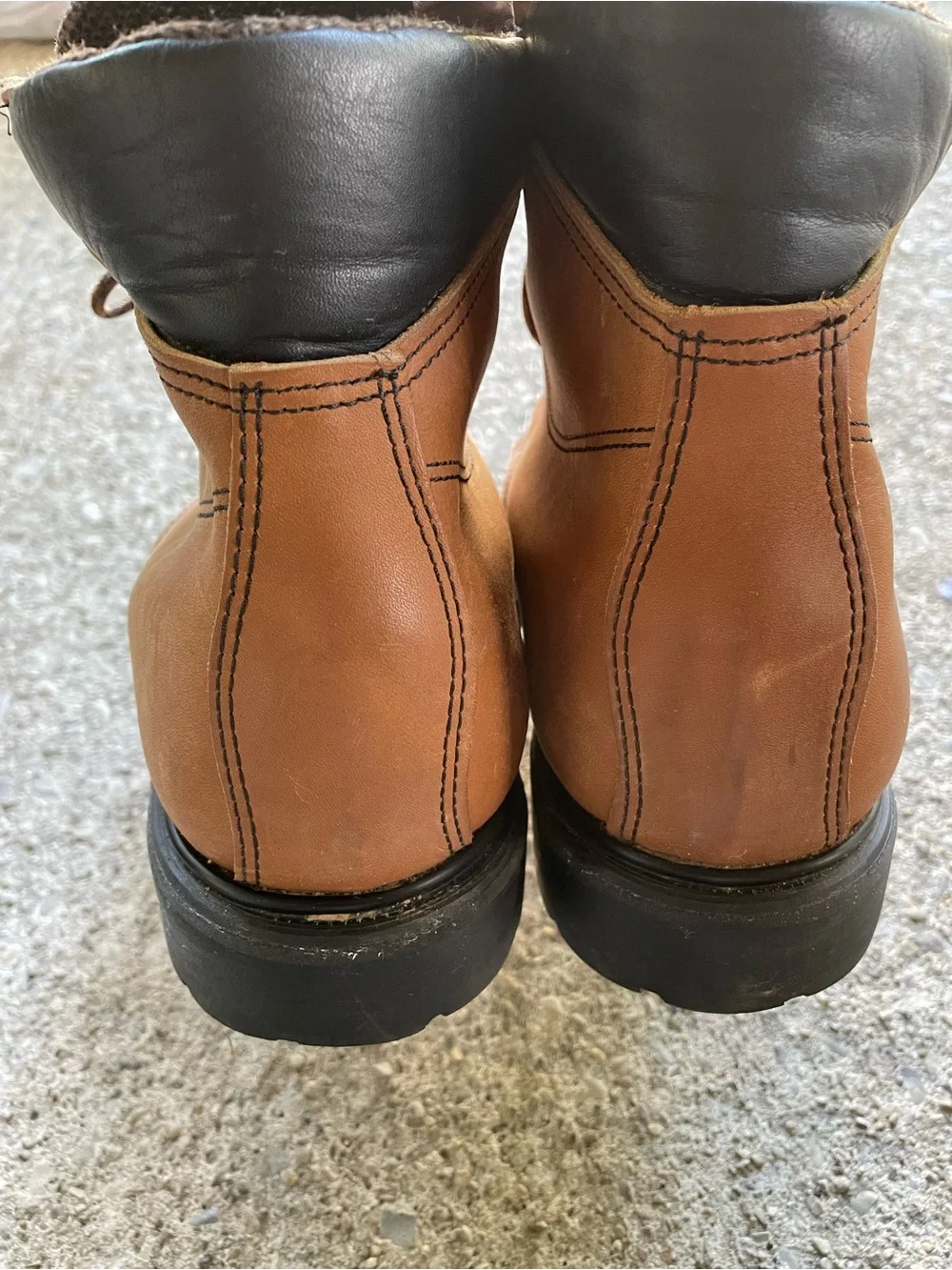 Rare Vintage  Red Wing Steel Toe Boots,Men's Size 10.5 EE Gore-Tex